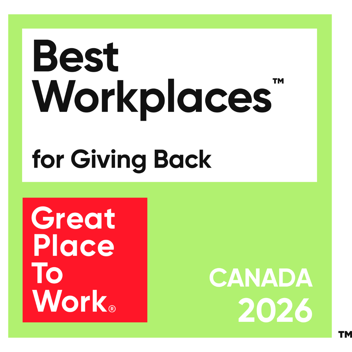 Best Workplaces for Giving Back 2026
